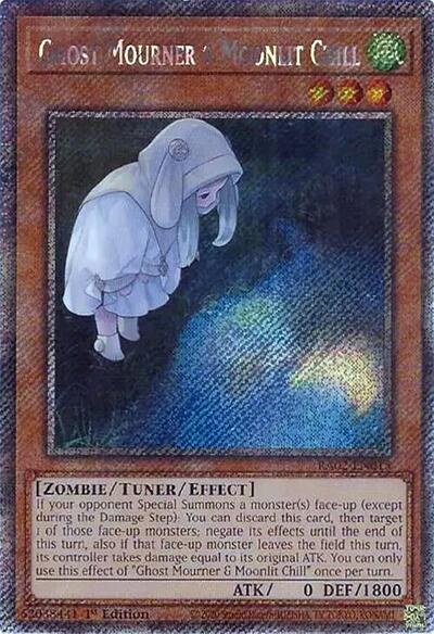 Ghost Mourner & Moonlit Chill - Platinum Secret Rare