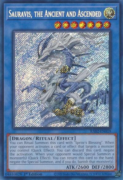 Sauravis, the Ancient and Ascended - Secret Rare