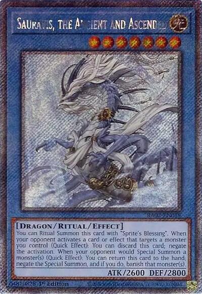 Sauravis, the Ancient and Ascended - Platinum Secret Rare