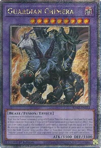 Guardian Chimera - Quarter Century Secret Rare