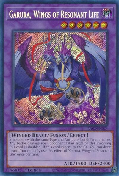 Garura, Wings of Resonant Life - Secret Rare