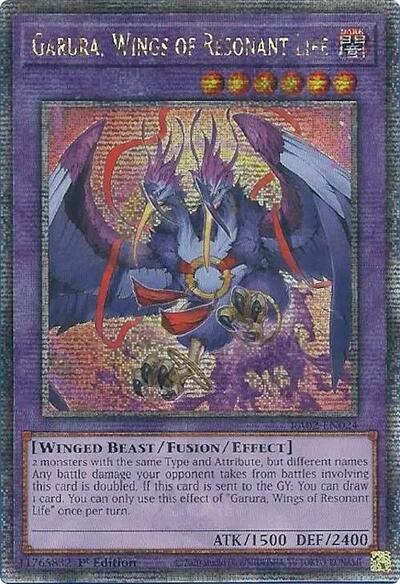 Garura, Wings of Resonant Life - Quarter Century Secret Rare