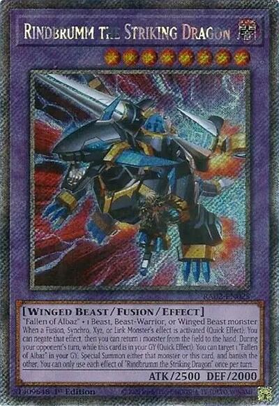 Rindbrumm the Striking Dragon - Platinum Secret Rare