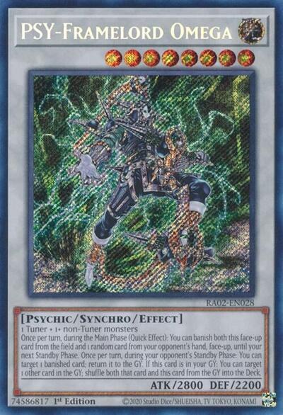 PSY-Framelord Omega - Secret Rare