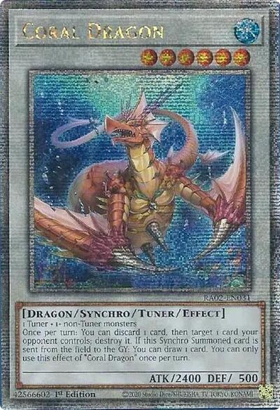 Coral Dragon - Quarter Century Secret Rare