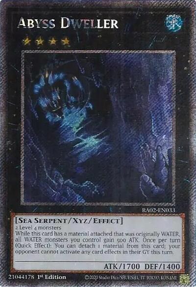 Abyss Dweller - Platinum Secret Rare