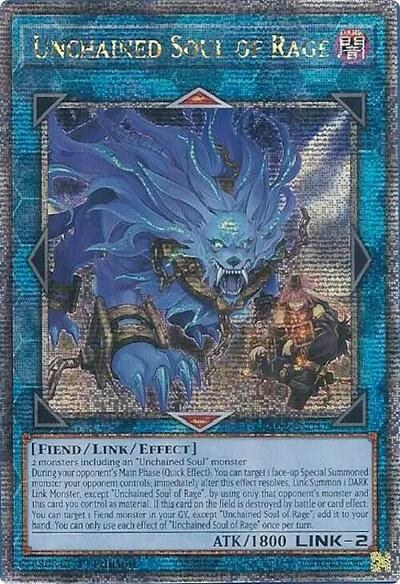 Unchained Soul of Rage - Quarter Century Secret Rare