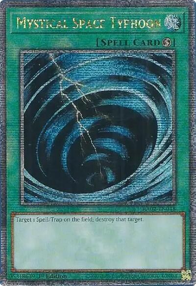 Mystical Space Typhoon - Quarter Century Secret Rare