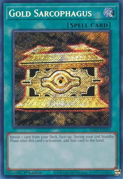Gold Sarcophagus - Secret Rare