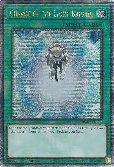 Charge of the Light Brigade - Quarter Century Secret Rare