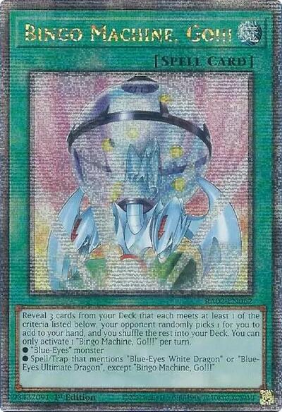 Bingo Machine, Go!!! - Quarter Century Secret Rare