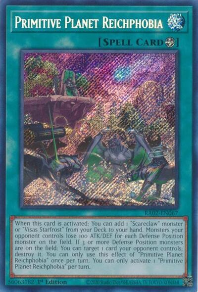 Primitive Planet Reichphobia - Secret Rare