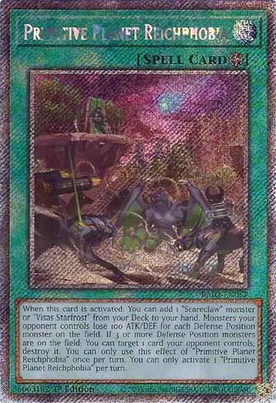 Primitive Planet Reichphobia - Platinum Secret Rare