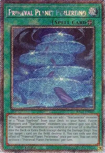 Primeval Planet Perlereino - Platinum Secret Rare