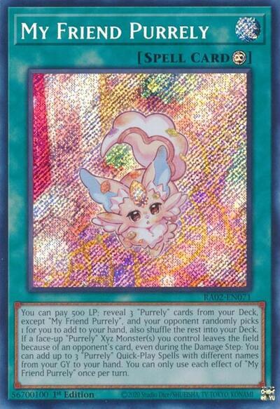 My Friend Purrely - Secret Rare