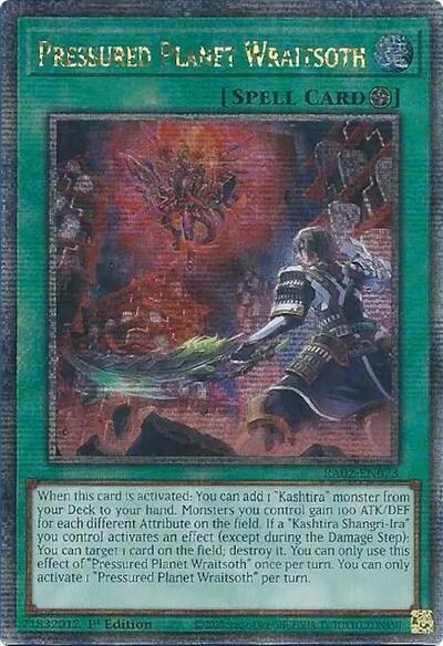 Pressured Planet Wraitsoth - Quarter Century Secret Rare
