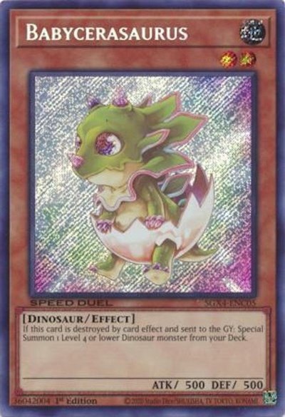 Babycerasaurus - Secret Rare