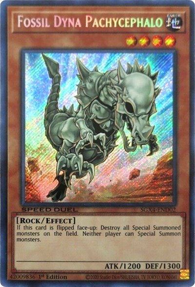 Fossil Dyna Pachycephalo - Secret Rare