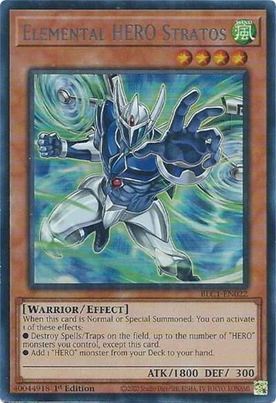 Elemental HERO Stratos - Silver