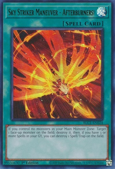 Sky Striker Maneuver - Afterburners! - 1st Edition
