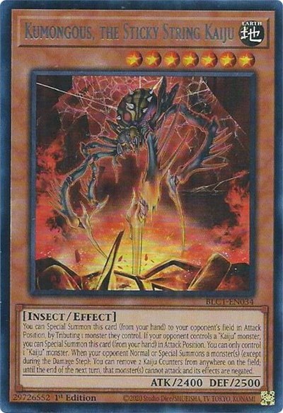 Kumongous, the Sticky String Kaiju - Silver