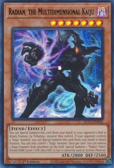 Radian, the Multidimensional Kaiju - 1st Edition