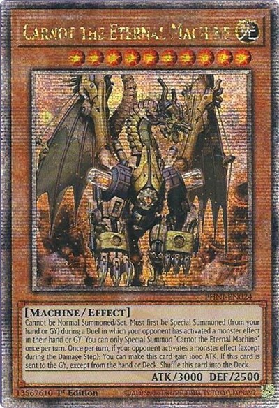 Carnot the Eternal Machine - Quarter Century Secret Rare