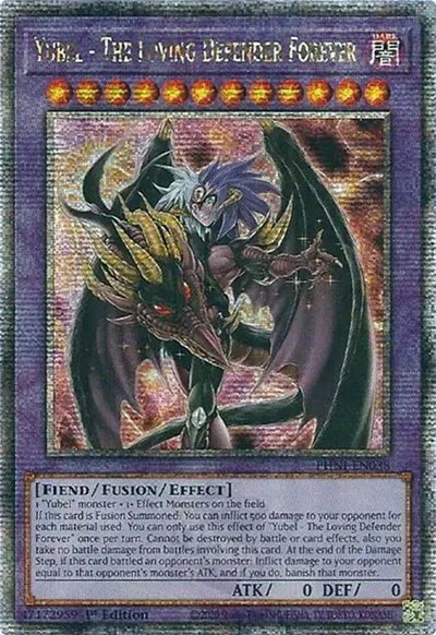 Yubel - The Loving Defender Forever - Quarter Century Secret Rare