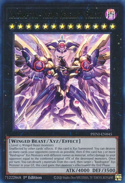 Raidraptor - Rising Rebellion Falcon - 1st Edition
