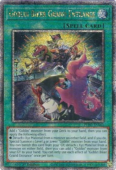 Goblin Biker Grand Entrance - Quarter Century Secret Rare