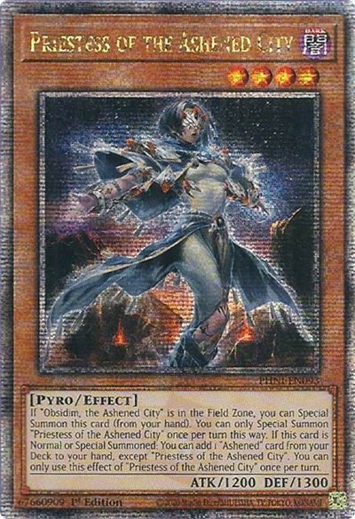 Priestess of the Ashened City - Quarter Century Secret Rare