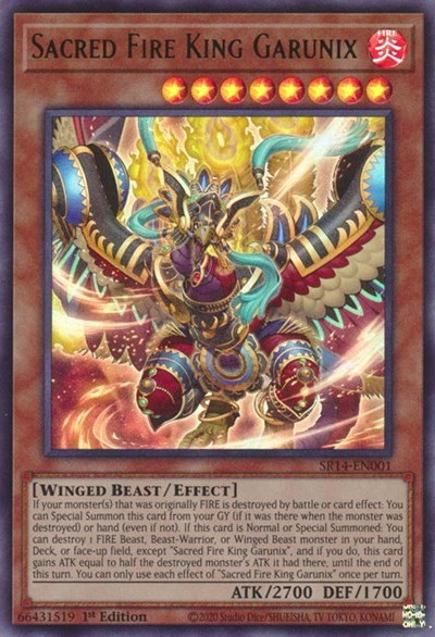 Sacred Fire King Garunix - Unlimited