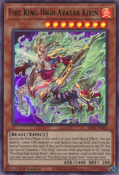Fire King High Avatar Kirin - 1st Edition