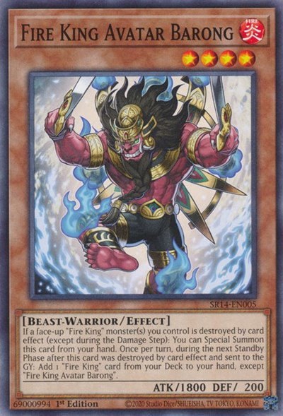 Fire King Avatar Barong - 1st Edition