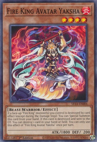 Fire King Avatar Yaksha - 1st Edition