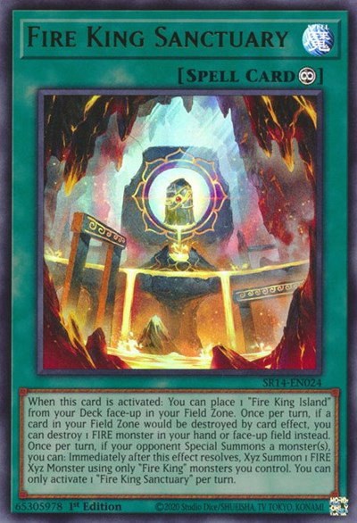 Fire King Sanctuary - 1st Edition