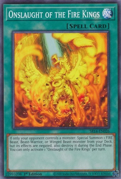 Onslaught of the Fire Kings - 1st Edition