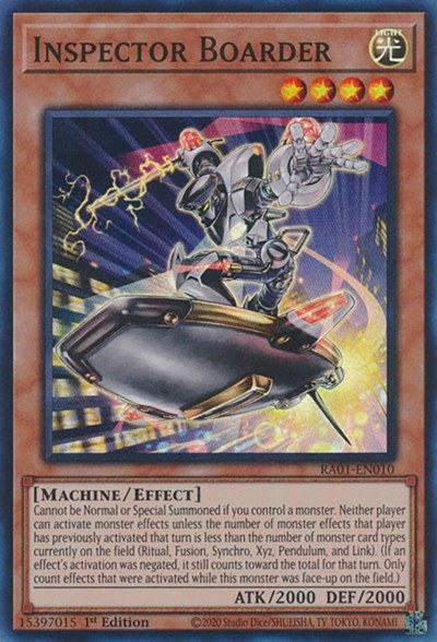 Inspector Boarder - 1st Edition