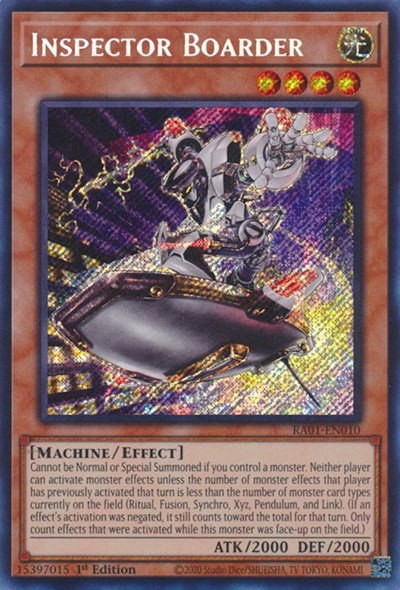Inspector Boarder - Secret Rare
