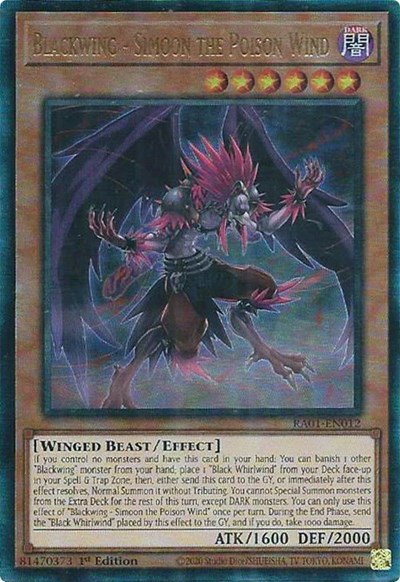 Blackwing - Simoon the Poison Wind - Pur