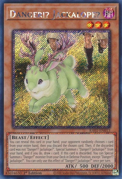 Danger!? Jackalope? - Platinum Secret Rare
