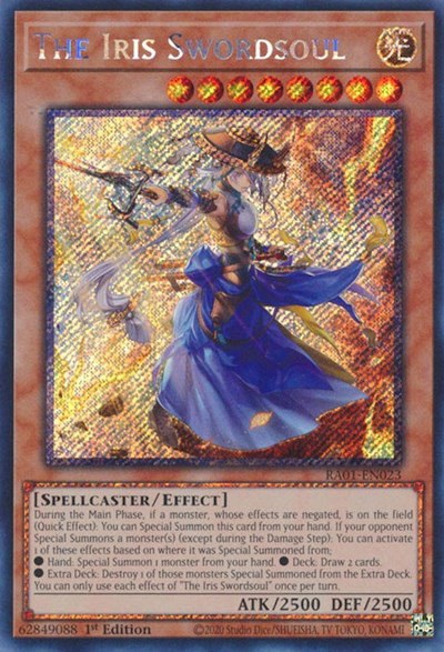 The Iris Swordsoul - Platinum Secret Rare