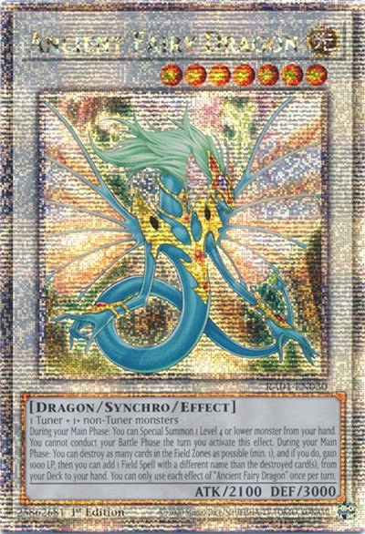 Ancient Fairy Dragon - Quarter Century Secret Rare