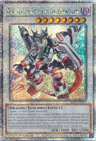 Borreload Savage Dragon - Quarter Century Secret Rare