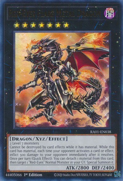 Red-Eyes Flare Metal Dragon - Ur