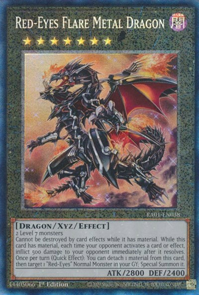 Red-Eyes Flare Metal Dragon - Pcr