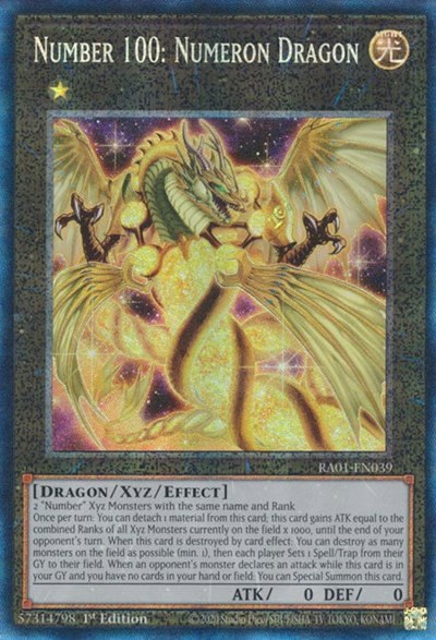 Number 100: Numeron Dragon - Pcr