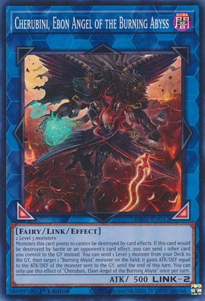 Cherubini, Ebon Angel of the Burning Abyss - 1st Edition