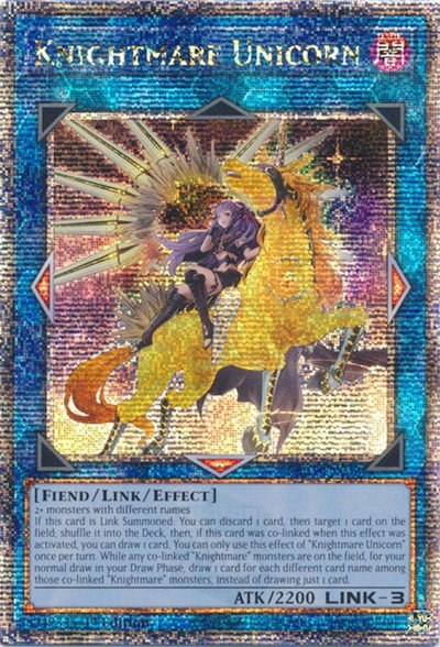 Knightmare Unicorn - Alternate Art Quarter Century 