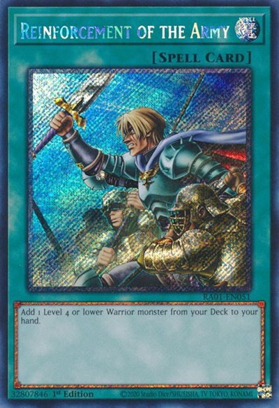 Reinforcement of the Army - Platinum Secret Rare